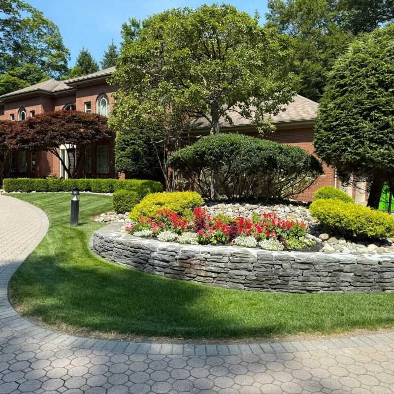 Garden and design landscaping project transformation